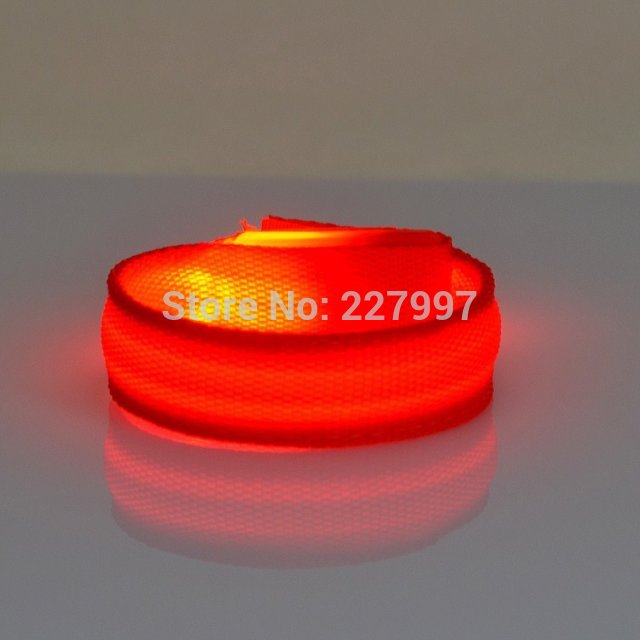 Running Gear Of The Year - 1000pcs LED bracelets flashing wrist band