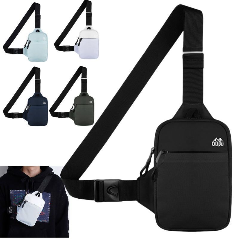 Running Gear Phone - Casual Men Shoulder Chest Bag Nylon