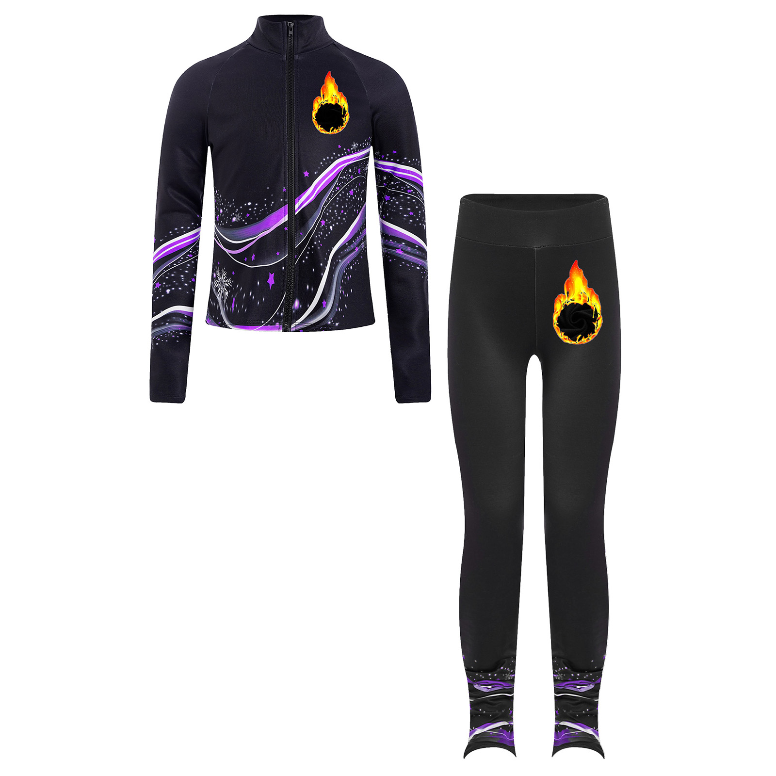 Kids Girls Fleece Sports Gymna - Running Gear Kids recension och pris