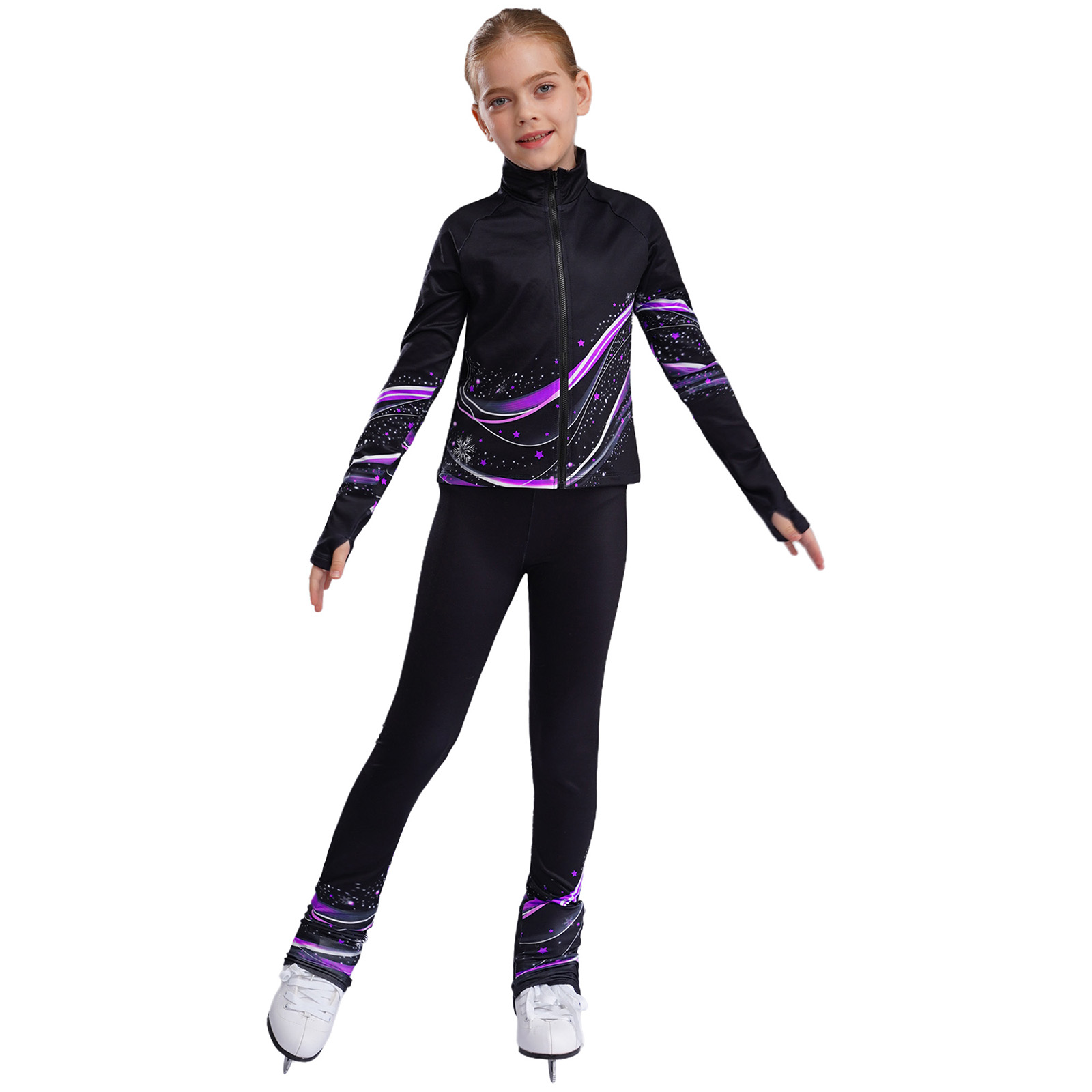 Kids Girls Fleece Sports Gymna - Running Gear Kids recension och pris