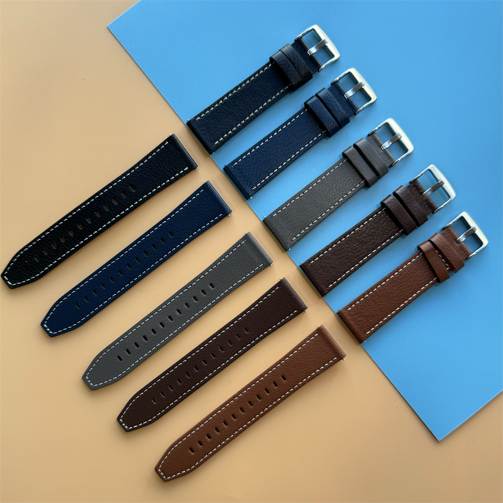 Leather 20 22mm Watch Strap Fo - Runners Gear recension och pris