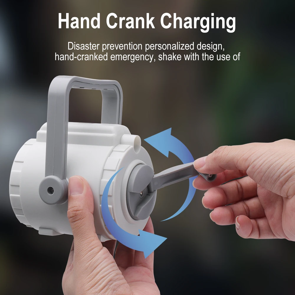 BORUiT Hand Crank LED Camping  - Running Gear Of The Year recension och pris