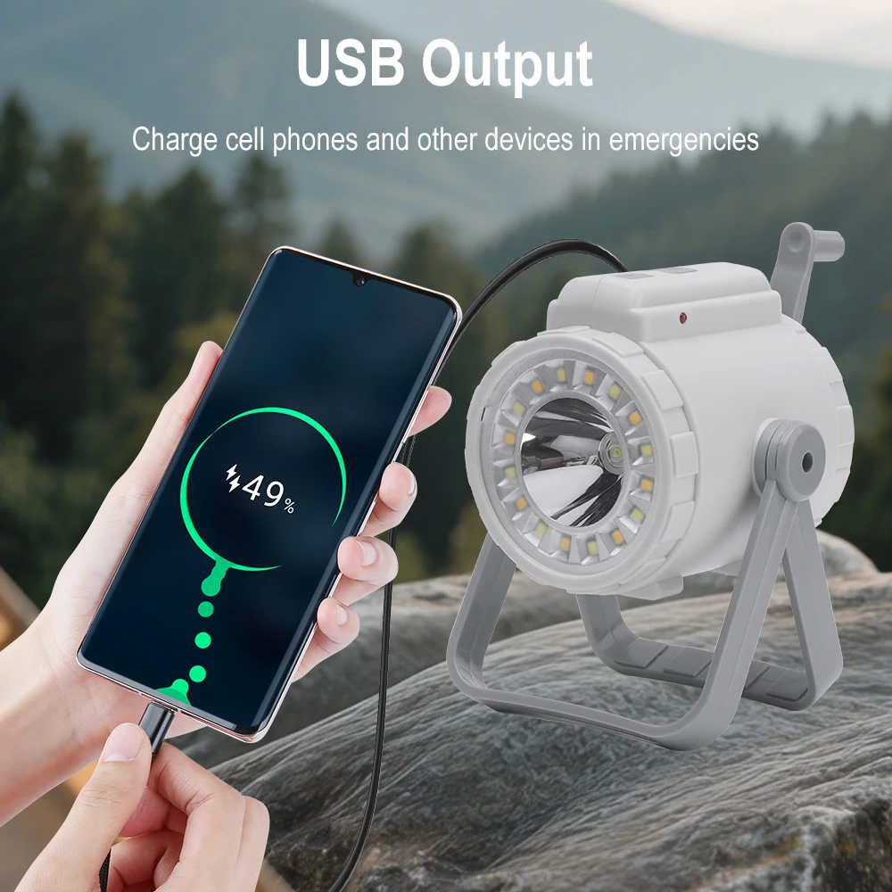 BORUiT Hand Crank LED Camping  - Running Gear Of The Year recension och pris