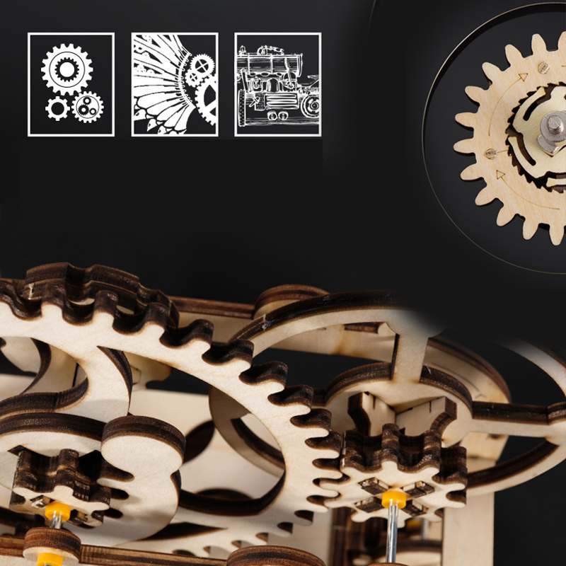 3D Wooden Puzzle DIY Assemble  - Running Gear Of The Year recension och pris