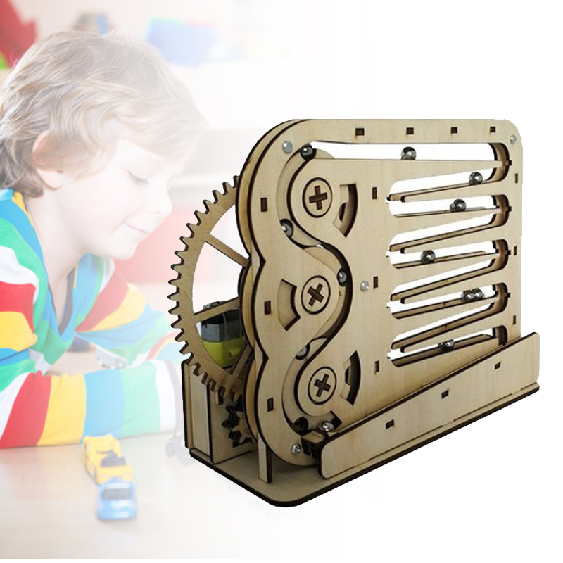 3D Wooden Puzzle DIY Assemble  - Running Gear Of The Year recension och pris