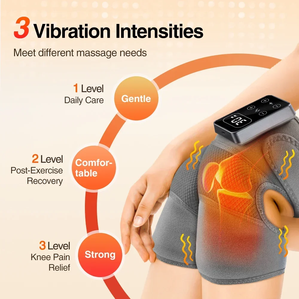 Hot Selling Electric Knee Mass - Knee Support Brace recension och pris