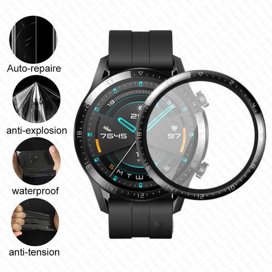 Tempered Glass For Huawei Watc - Runners Gear recension och pris