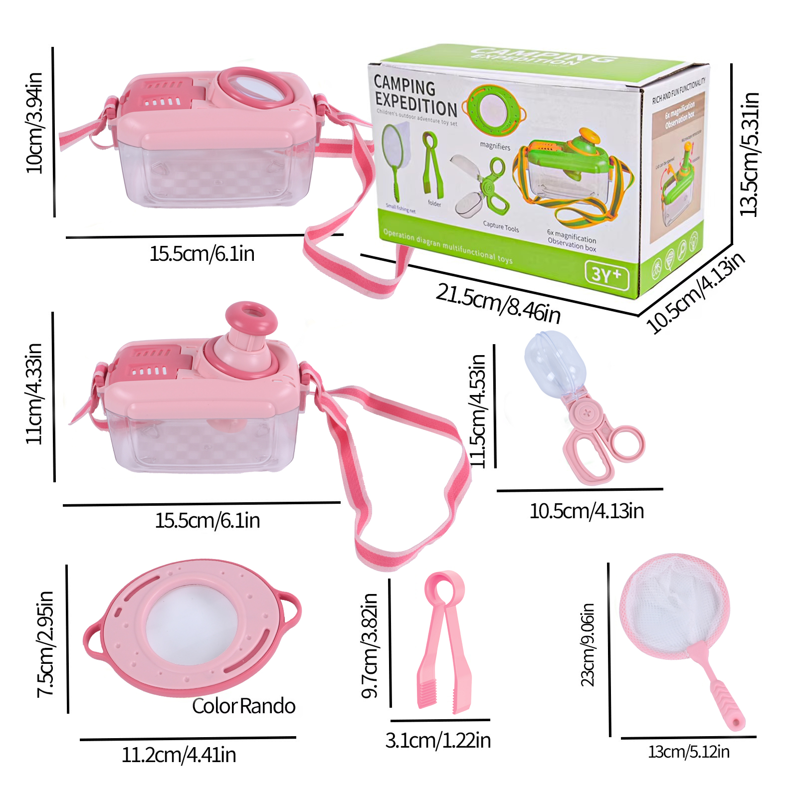 Viewer Insect Box Double Magni - Running Gear Kids recension och pris