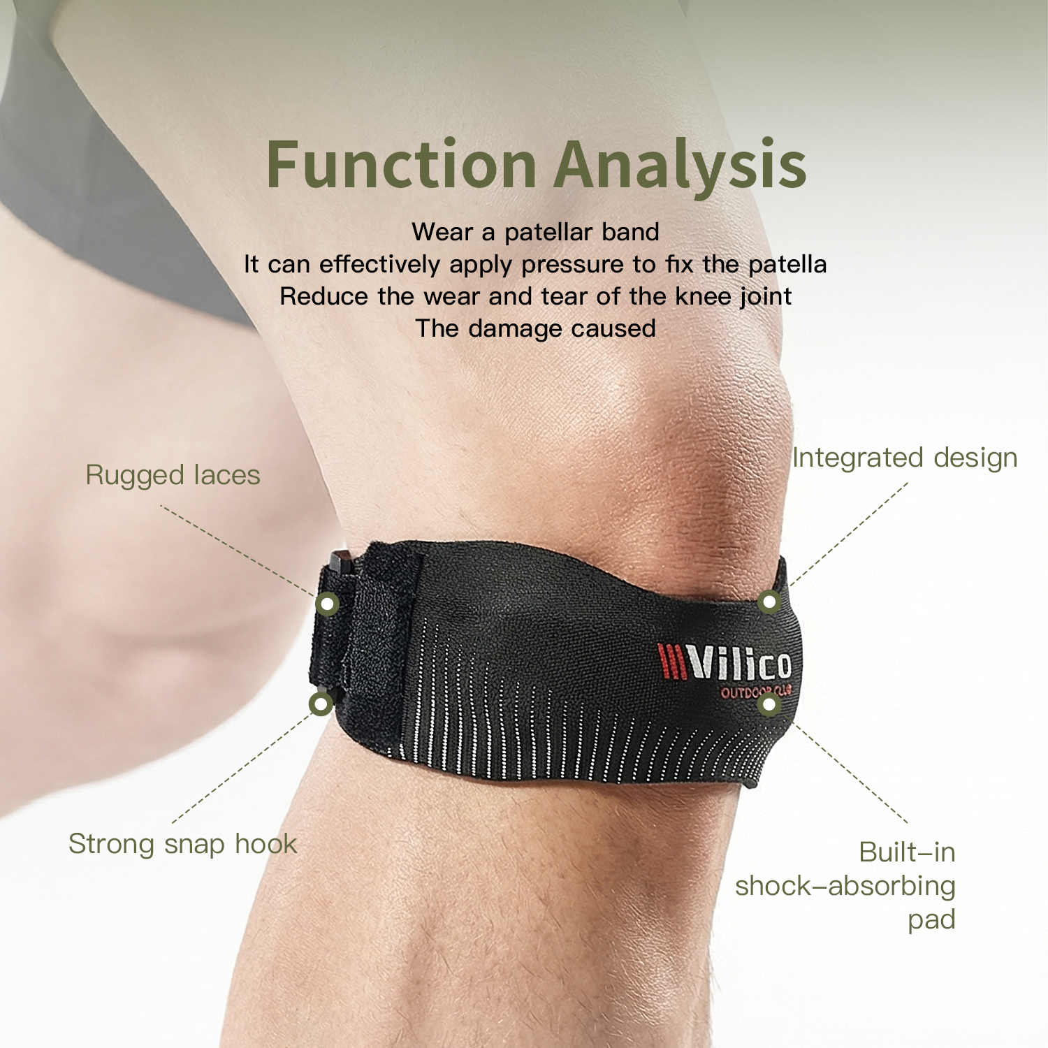 1PC Copper Knee Brace for Arth - Knee Support Brace recension och pris
