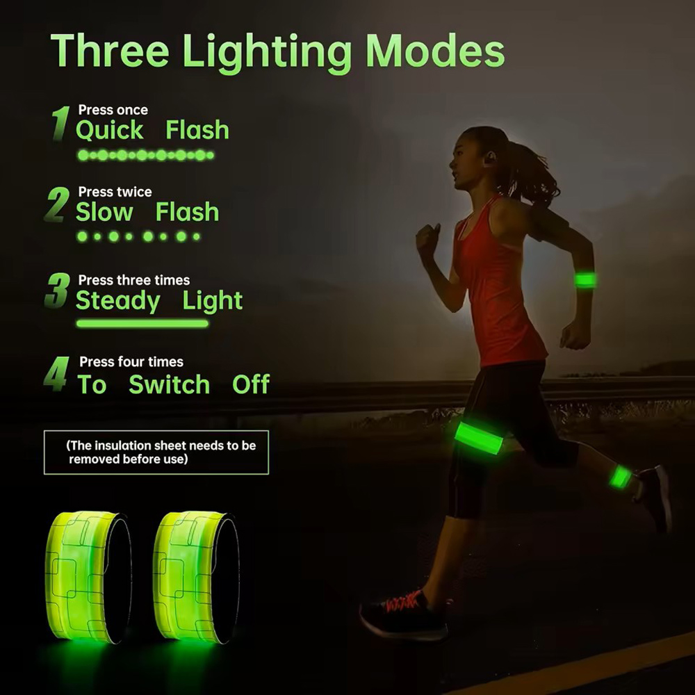 LED Running Armband LED Wristb - Running Gear Kids recension och pris