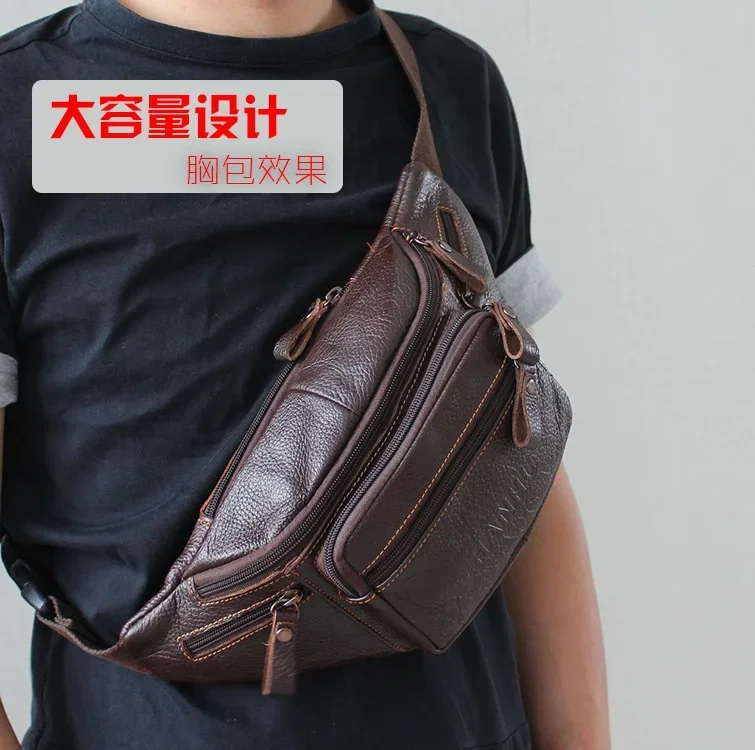 Genuine Cowhide Leather Waist  - Running Gear Phone recension och pris