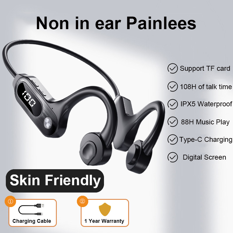 Bone Conduction Bluetooth 5.3  - Running Gear Phone recension och pris