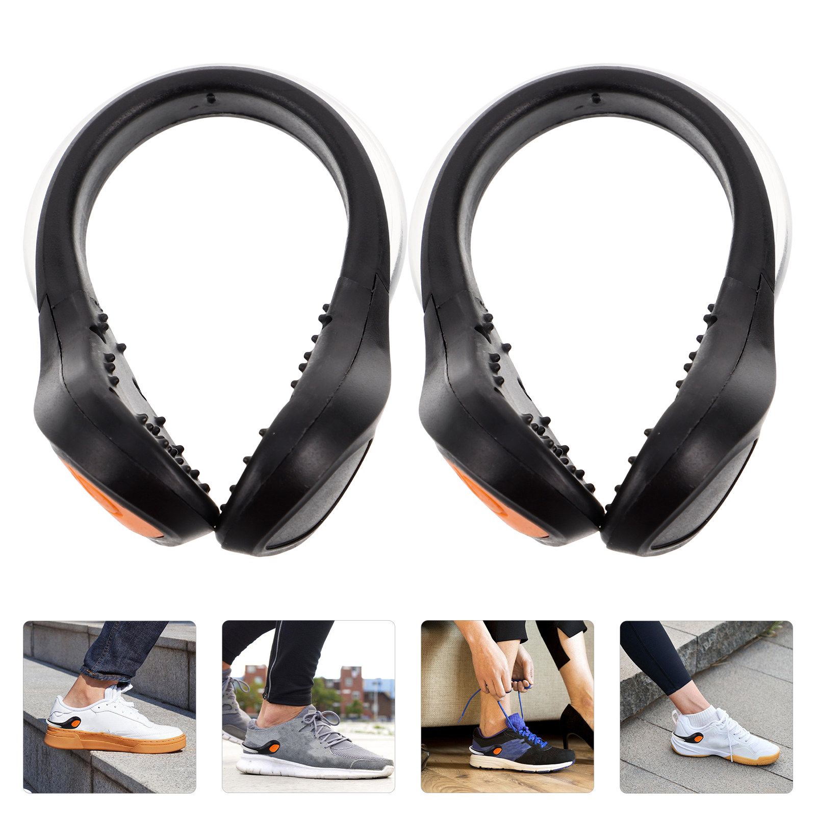 2Pcs LED Shoe Clip Lights Nigh - Runners Gear recension och pris