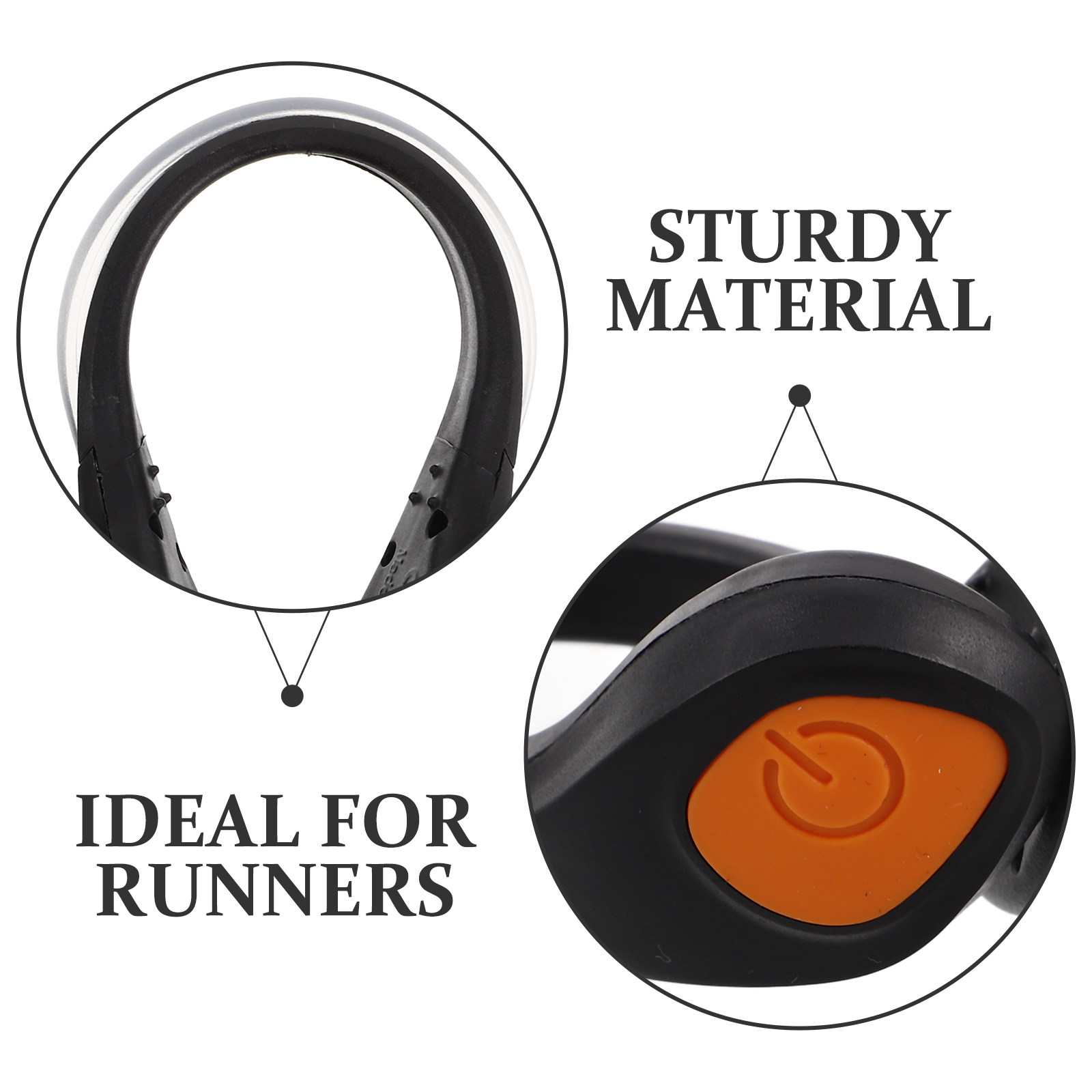 2Pcs LED Shoe Clip Lights Nigh - Runners Gear recension och pris