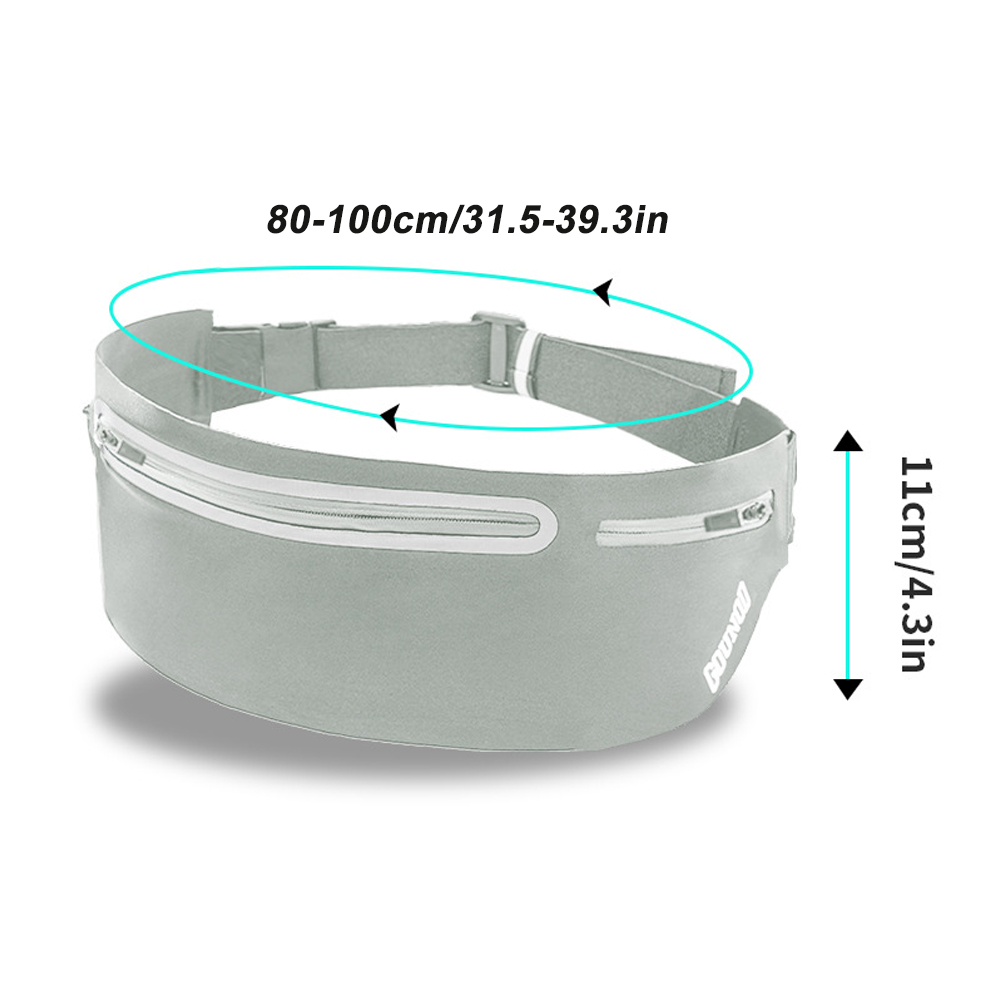 1PCS Slim Running Belt Fanny P - Runners Gear recension och pris