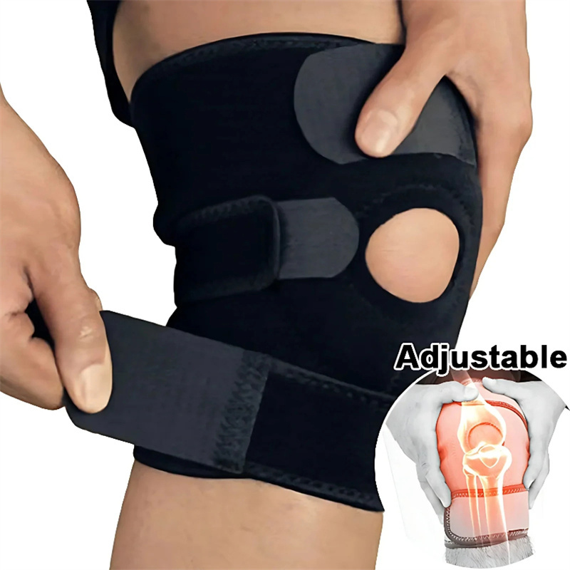 1pc Breathable Adjustable Knee - Knee Support Brace recension och pris
