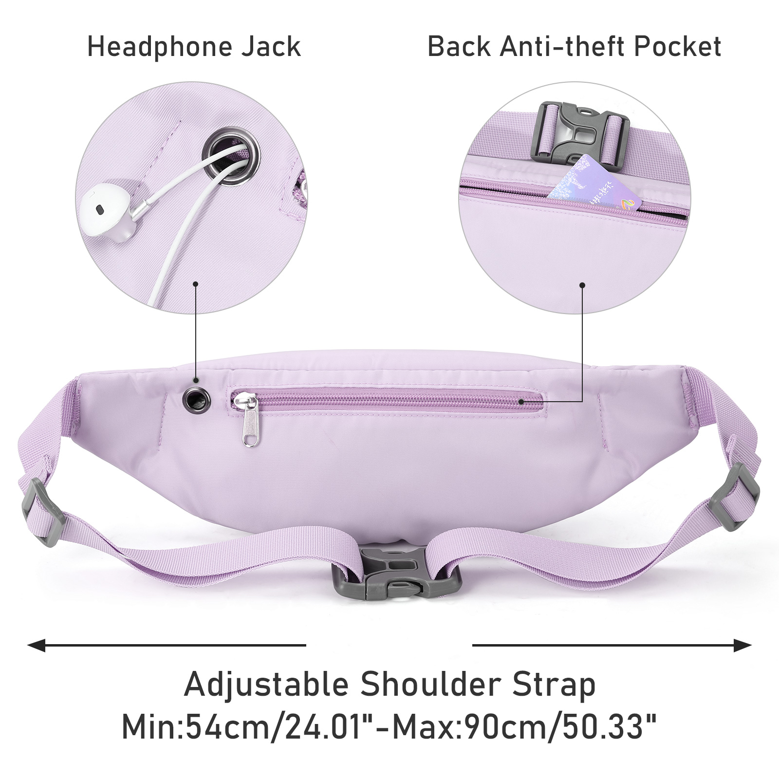 Fashion Running Waist Bag Wate - Running Gear Phone recension och pris